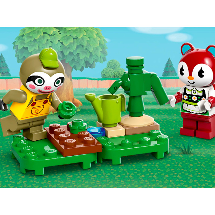 Конструктор LEGO Animal Crossing Автофургон и садовый магазин Лейфа 263дет. (77054)