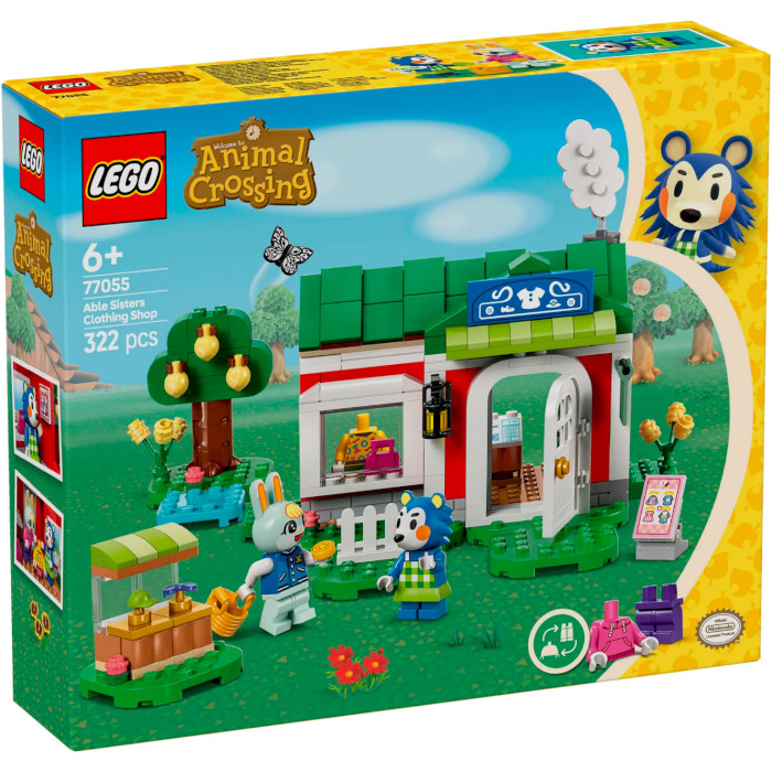 Конструктор LEGO Animal Crossing Магазин одежды сестёр Эйбл 322дет. (77055)