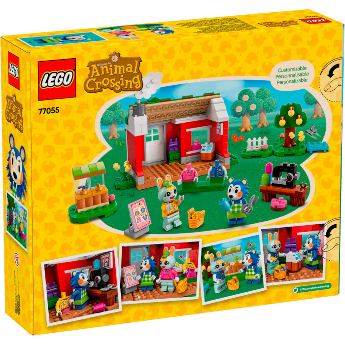 Конструктор LEGO Animal Crossing Магазин одежды сестёр Эйбл 322дет. (77055)