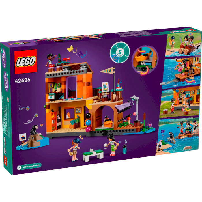 Конструктор LEGO Friends Водные виды спорта в лагере приключений 628дет. (42626)