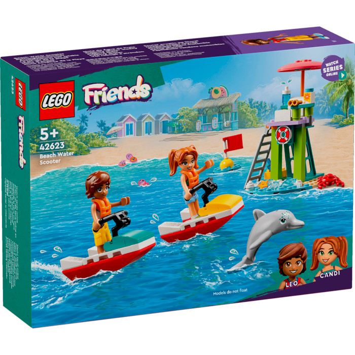 Конструктор LEGO Friends Пляжный водный скутер 84дет. (42623)