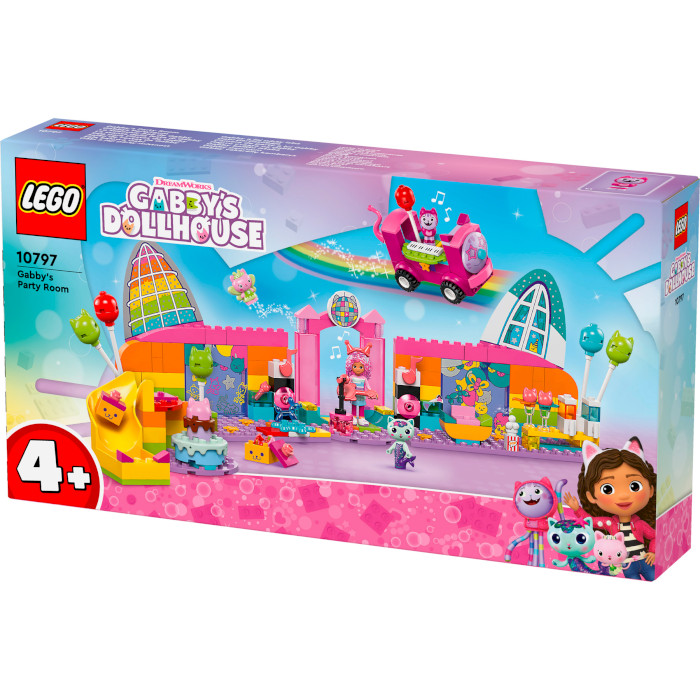 Конструктор LEGO Gabby's Dollhouse Праздничная комната Габби 252дет. (10797)