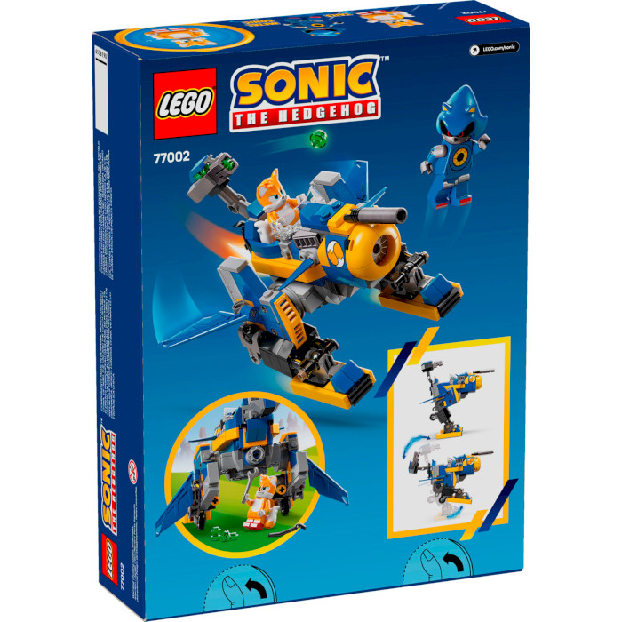 Конструктор LEGO Sonic the Hedgehog Cyclone vs. Metal Sonic 290дет. (77002)