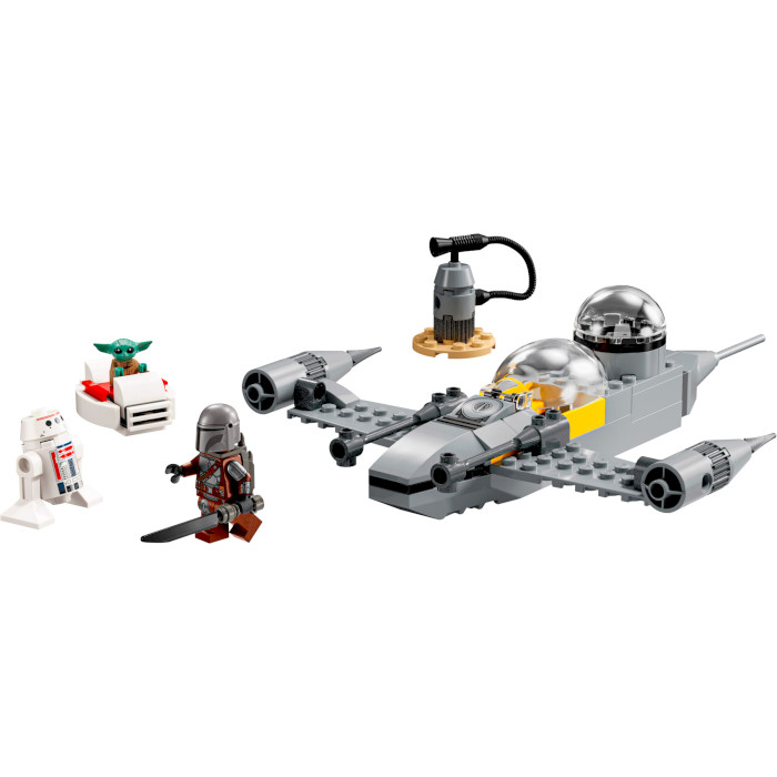 Конструктор LEGO Star Wars Звёздный истребитель N-1 Мандо и Грогу 92дет. (75410)