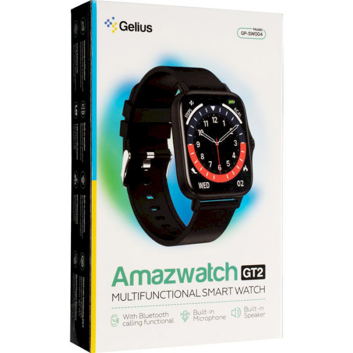 Смарт-часы GELIUS Amazwatch GT2 GP-SW004 Black