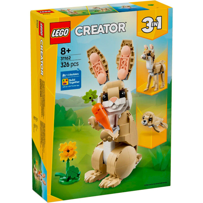 Конструктор LEGO Creator Волшебный кролик 326дет. (31162)