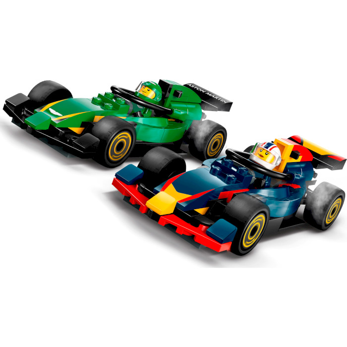 Конструктор LEGO City Грузовик F1 с болидами RB20 и AMR24 F1 1086дет. (60445)