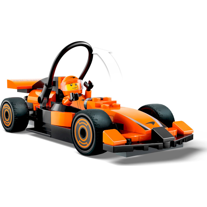 Конструктор LEGO City Пилот F1 с автомобилем для гонки команды McLaren 86дет. (60442)