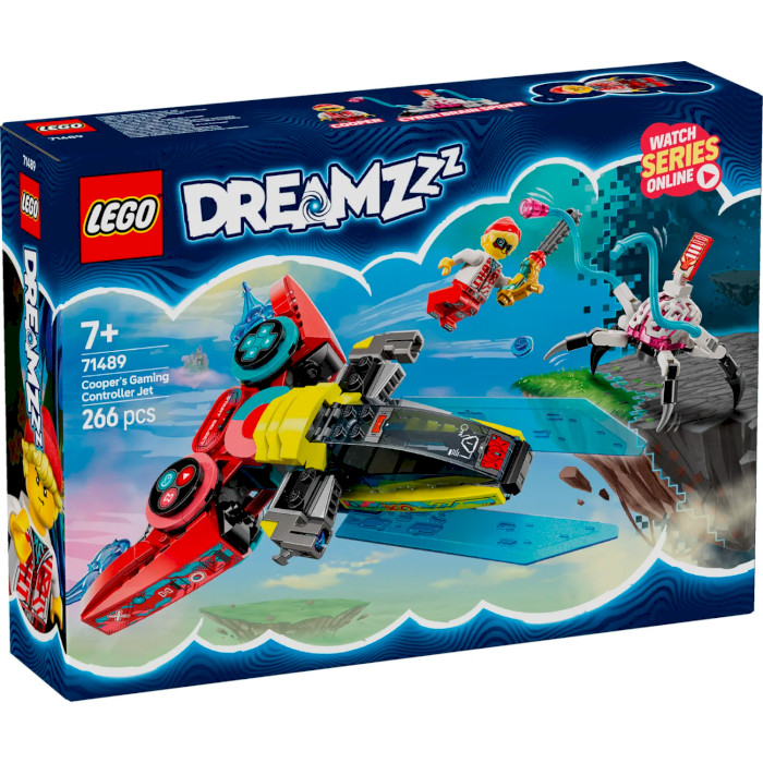 Конструктор LEGO DREAMZzz Реактивний геймпад Купера 266дет. (71489)