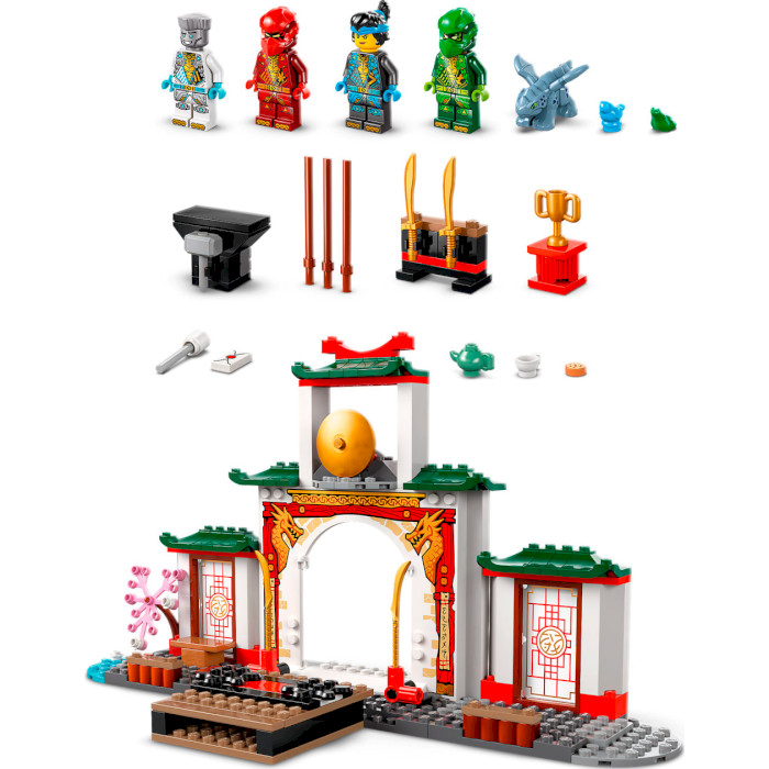 Конструктор LEGO Ninjago Храм ниндзя Спин-джитсу 158дет. (71831)