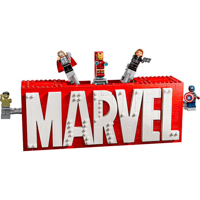 Конструктор LEGO Super Heroes Marvel Логотип и минифигурки 931дет. (76313)