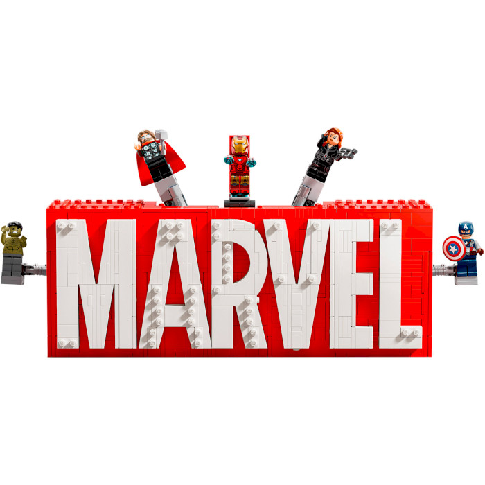 Конструктор LEGO Super Heroes Marvel Логотип и минифигурки 931дет. (76313)