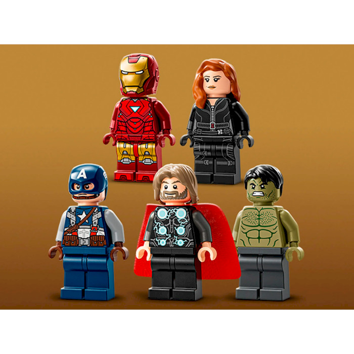 Конструктор LEGO Super Heroes Marvel Логотип и минифигурки 931дет. (76313)