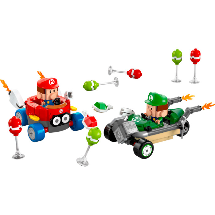 Конструктор LEGO Super Mario Mario Kart – Baby Mario vs. Baby Luigi 321дет. (72034)