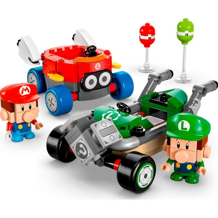 Конструктор LEGO Super Mario Mario Kart – Baby Mario vs. Baby Luigi 321дет. (72034)