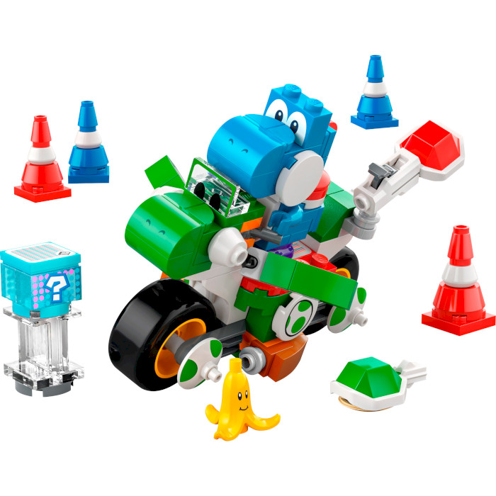 Конструктор LEGO Super Mario Mario Kart – Yoshi Bike 133дет. (72031)