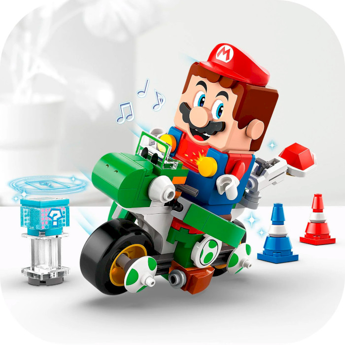 Конструктор LEGO Super Mario Mario Kart – Yoshi Bike 133дет. (72031)