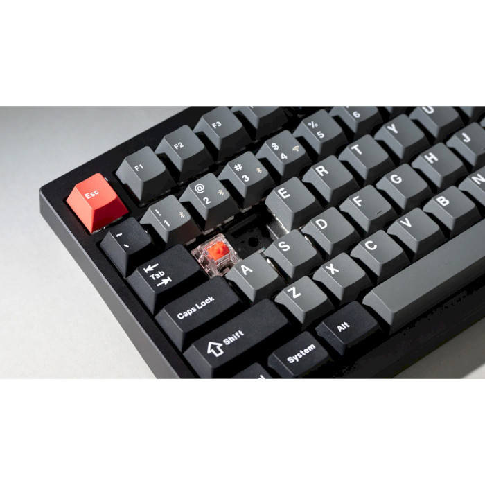 Клавиатура беспроводная LEMOKEY P1 Pro Keychron Super Red Switch Carbon Black