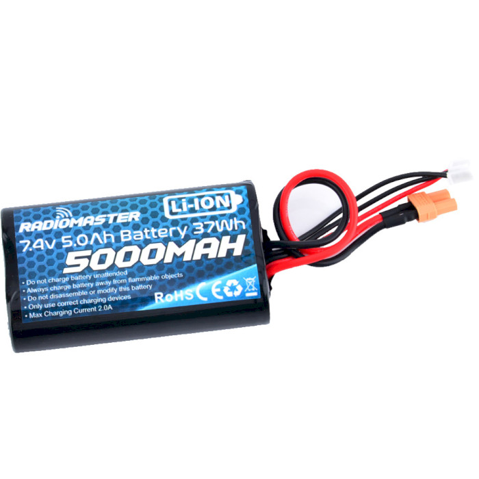 Аккумулятор RADIOMASTER 2S 7.4V 5Ah 37Wh Li-Po Battery 5000mAh