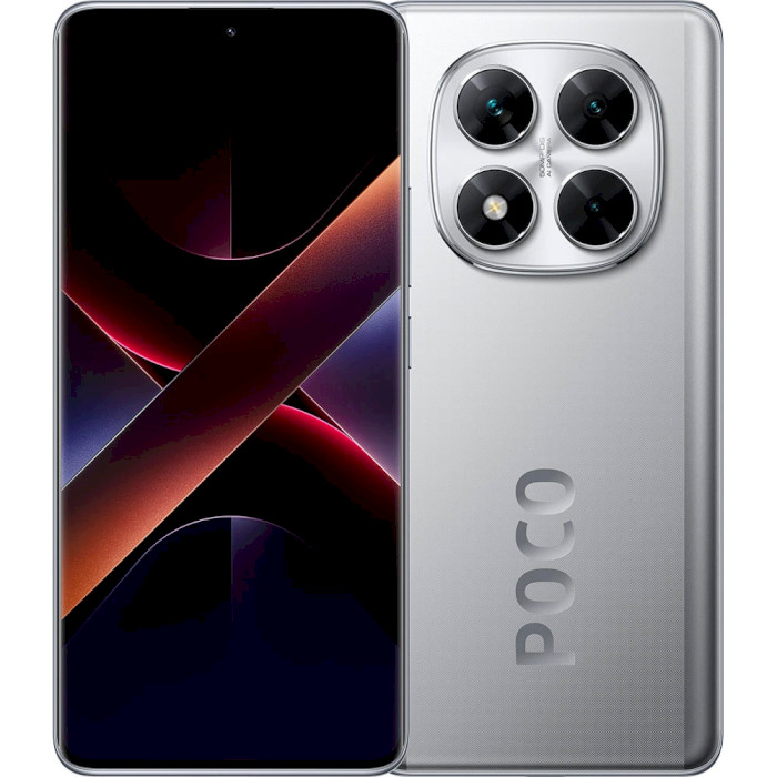 Смартфон POCO X7 12/512GB Silver