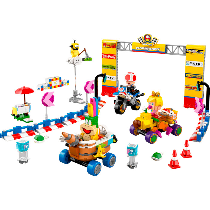 Конструктор LEGO Super Mario Mario Kart - Baby Peach & Grand Prix 823дет. (72036)