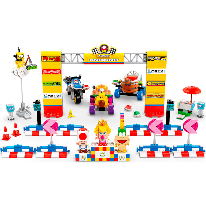 Конструктор LEGO Super Mario Mario Kart - Baby Peach & Grand Prix 823дет. (72036)