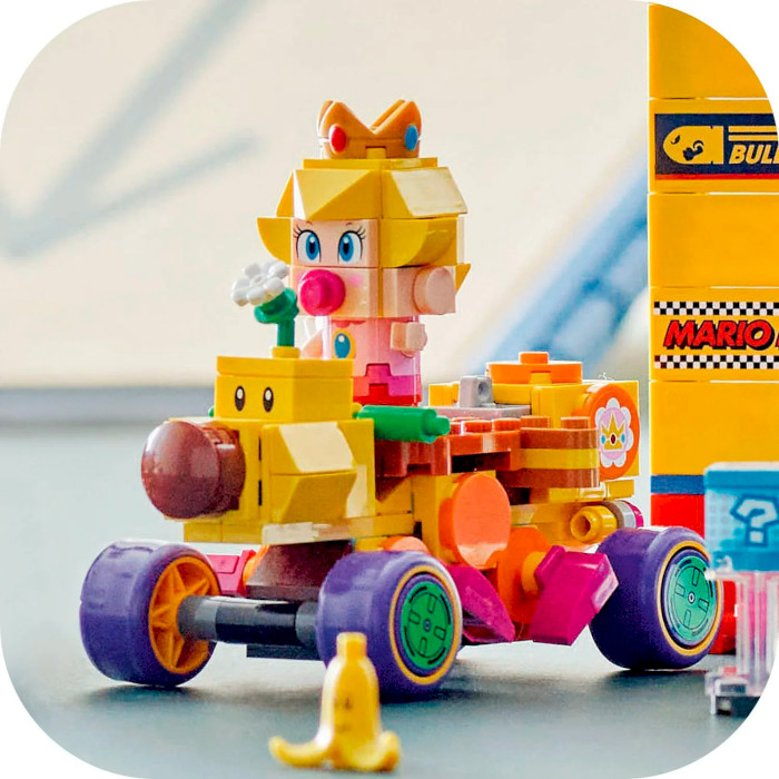 Конструктор LEGO Super Mario Mario Kart - Baby Peach & Grand Prix 823дет. (72036)