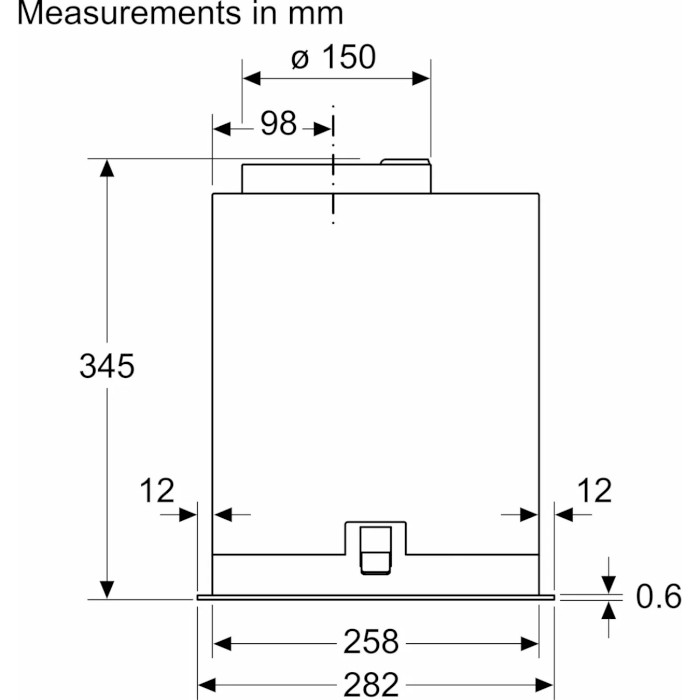 Витяжка BOSCH DLN56AC50