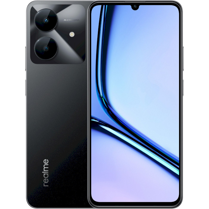 Смартфон REALME Note 60x 3/64GB Marble Black