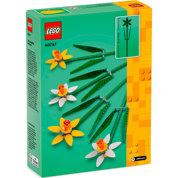 Конструктор LEGO Botanicals Нарциссы 216дет. (40747)