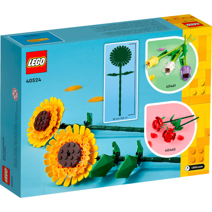 Конструктор LEGO Botanicals Подсолнечники 191дет. (40524)