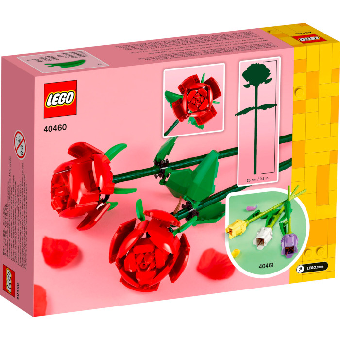 Конструктор LEGO Botanicals Розы 120дет. (40460)