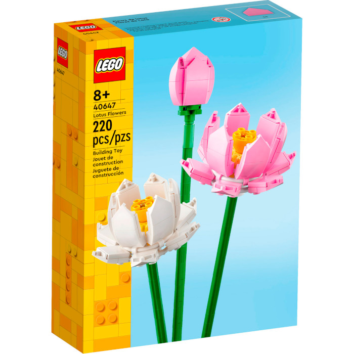 Конструктор LEGO Botanicals Цветы лотоса 220дет. (40647)