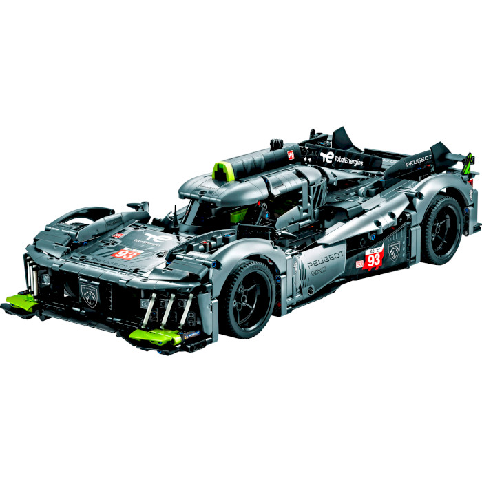 Конструктор LEGO Technic Peugeot 9X8 24H Le Mans Hybrid Hypercar 1775дет. (42156)