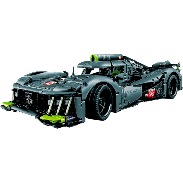 Конструктор LEGO Technic Peugeot 9X8 24H Le Mans Hybrid Hypercar 1775дет. (42156)