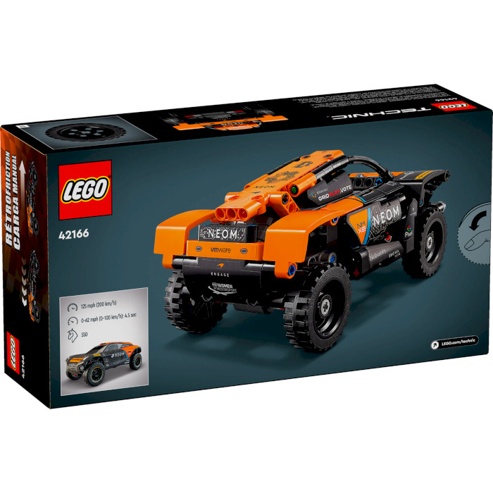 Конструктор LEGO Technic Автомобиль для гонки NEOM McLaren Extreme E 252дет. (42166)