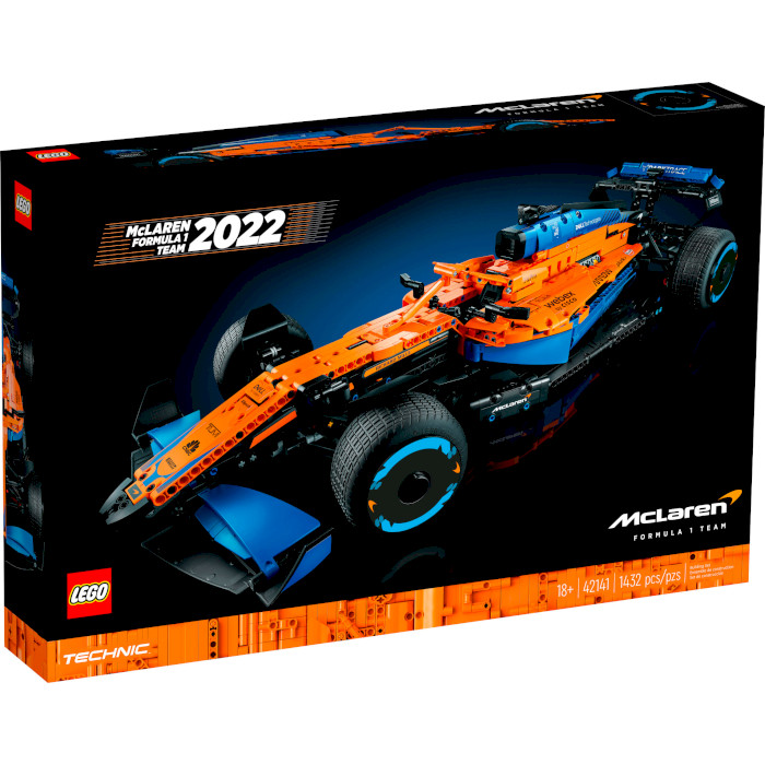 Конструктор LEGO Technic Гоночный автомобиль McLaren Formula 1 1434дет. (42141)