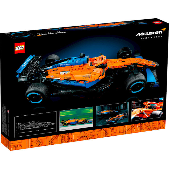 Конструктор LEGO Technic Гоночный автомобиль McLaren Formula 1 1434дет. (42141)