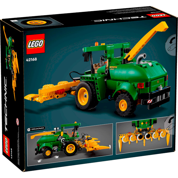 Конструктор LEGO Technic Кормоуборочный комбайн John Deere 9700 559дет. (42168)