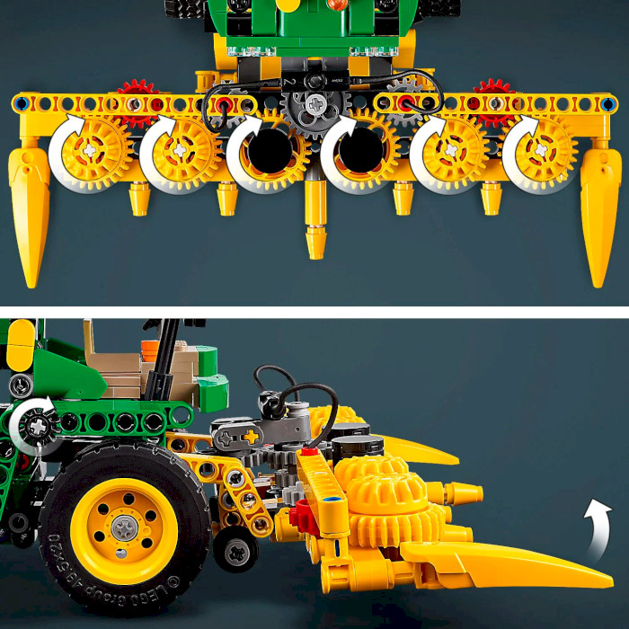 Конструктор LEGO Technic Кормоуборочный комбайн John Deere 9700 559дет. (42168)