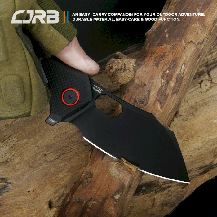 Складной нож CJRB Caldera Black Blade G10 Blue (J1923-BBU)