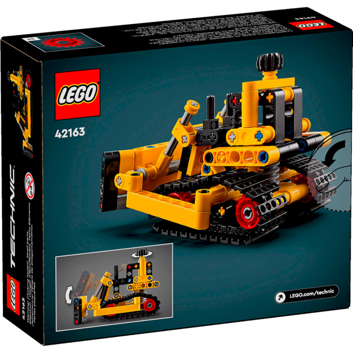 Конструктор LEGO Technic Сверхмощный бульдозер 195дет. (42163)