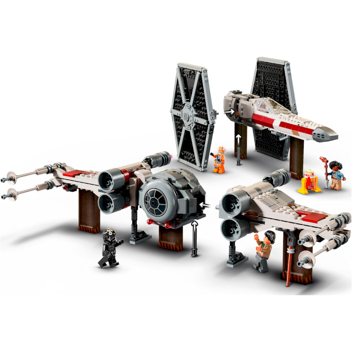 Конструктор LEGO Star Wars Сборный пакет «Истребитель TIE и Корабль X-wing» 1063дет. (75393)