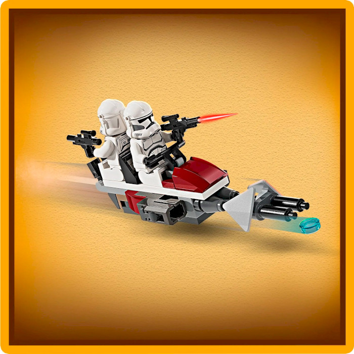 Конструктор LEGO Star Wars Клоны-пехотинцы и Боевой дроид. Боевой набор 215дет. (75372)