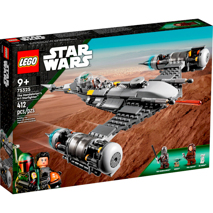 Конструктор LEGO Star Wars Мандалорский звёздный истребитель N-1 412дет. (75325)