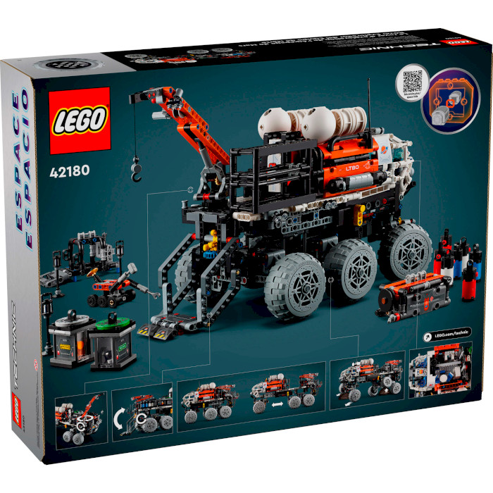 Конструктор LEGO Technic Марсоход команды исследователей 1599дет. (42180)