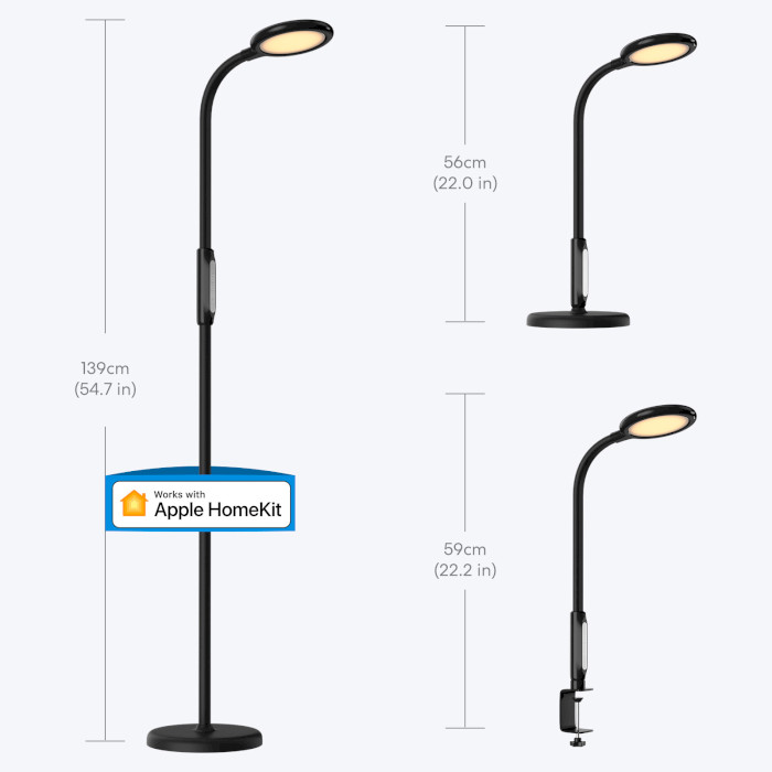 Розумний торшер MEROSS MSL610 3-in-1 Smart Floor Lamp 12W