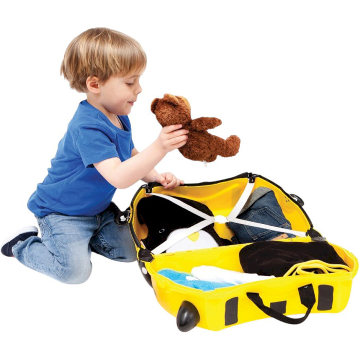 Дитяча валіза TRUNKI Bernard Bumble Bee 18л (0044-GB01-UKV)