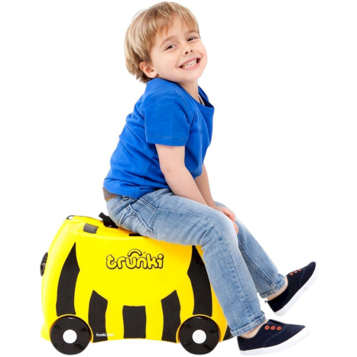 Дитяча валіза TRUNKI Bernard Bumble Bee 18л (0044-GB01-UKV)