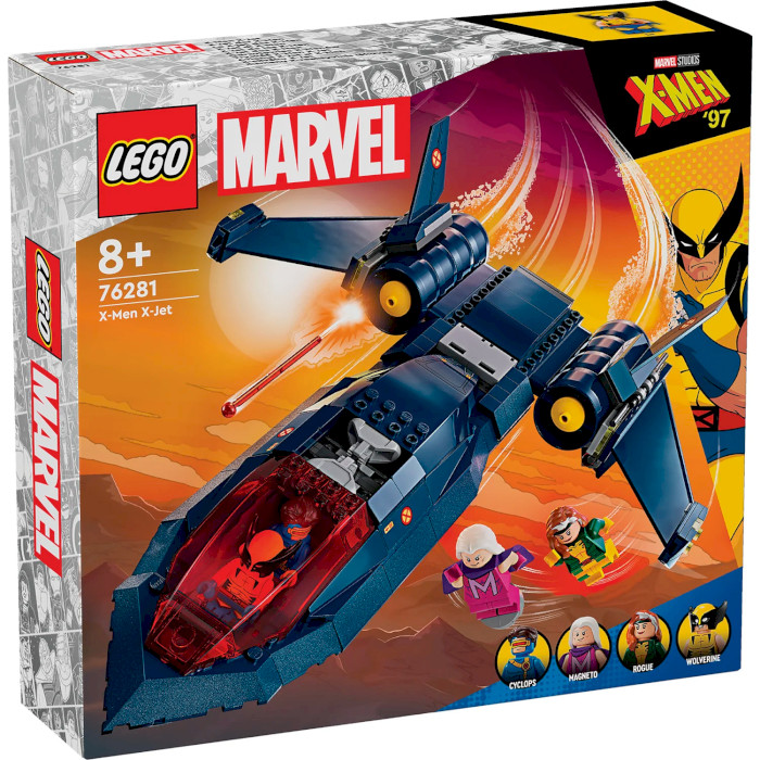 Конструктор LEGO Super Heroes Marvel X-Jet Людей Икс 359дет. (76281)